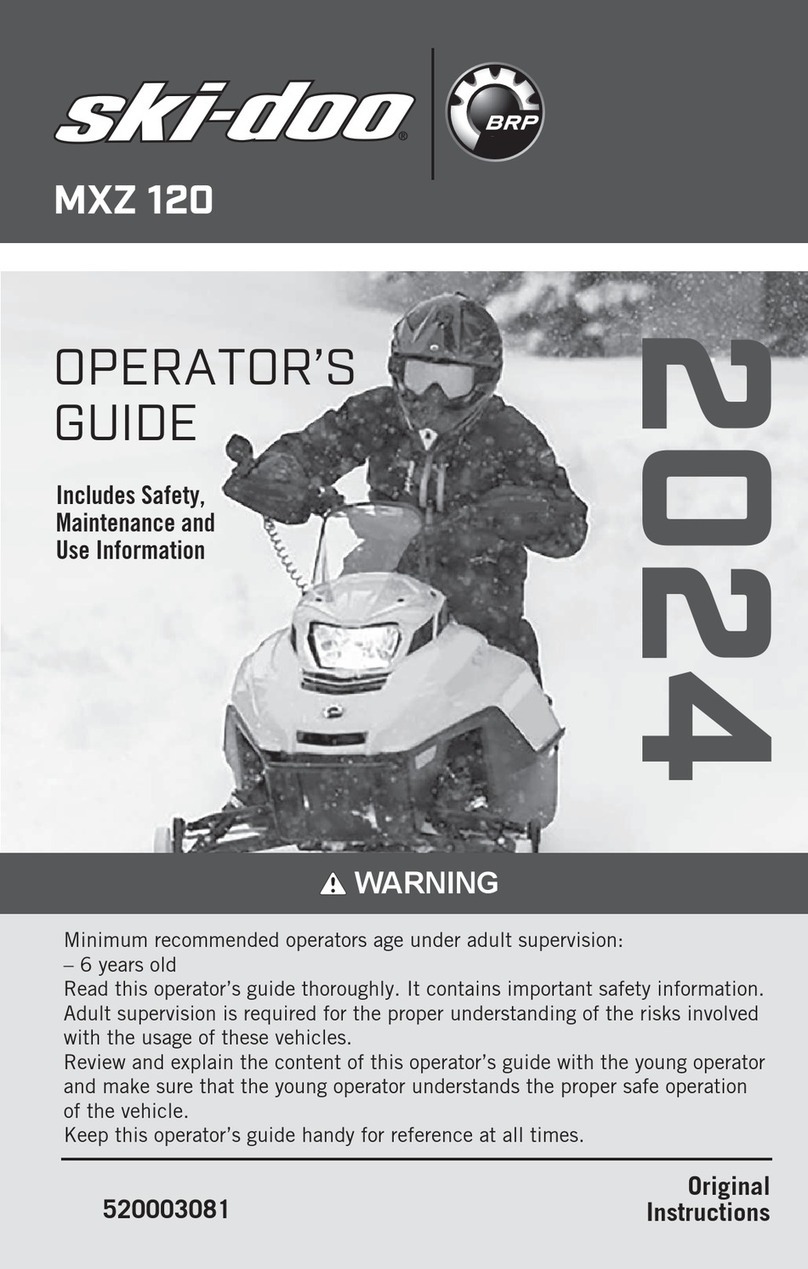 Ski-Doo MXZ 120 2024 Manual