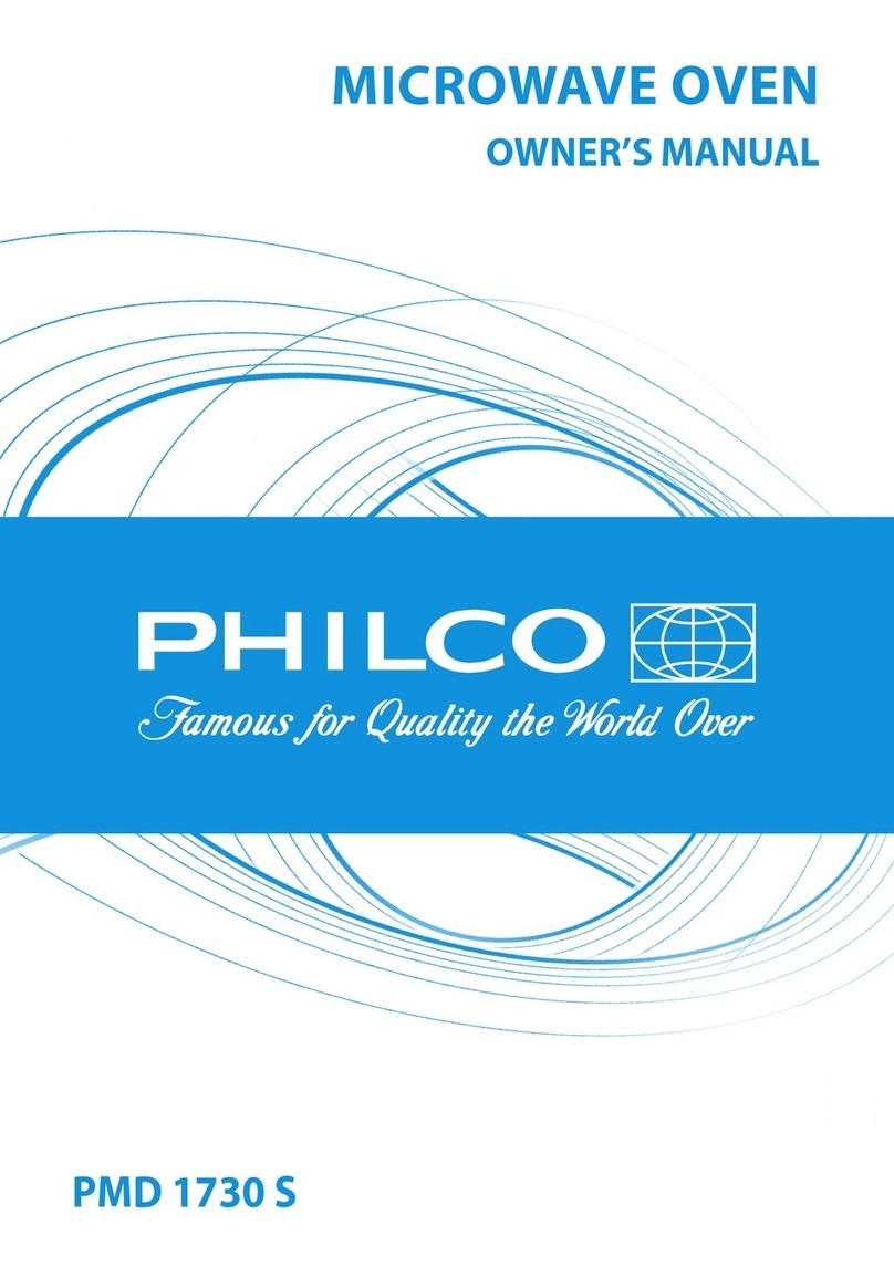 Philco PMD 1730 S User manual