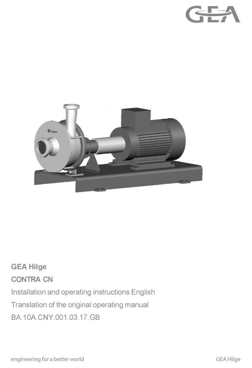 GEA CONTRA CN User manual