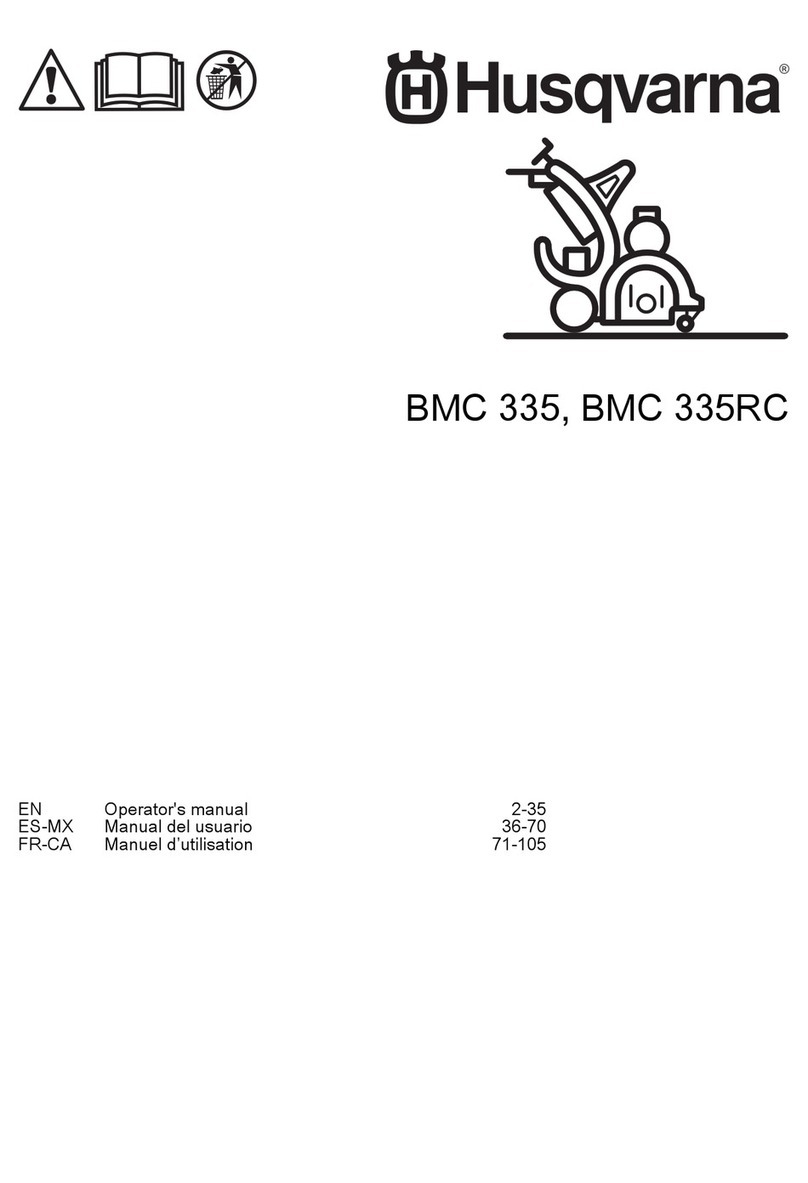 Husqvarna BMC 335 Operator's manual