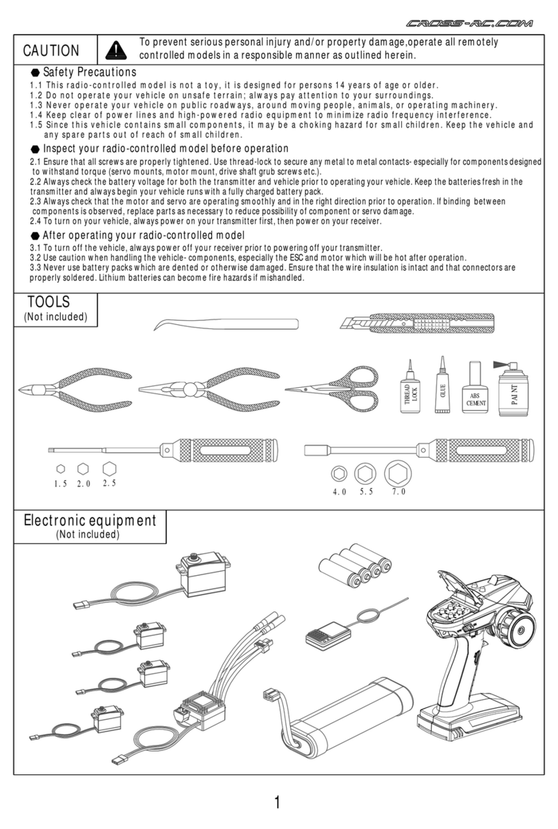 CROSSRC EMO X User manual