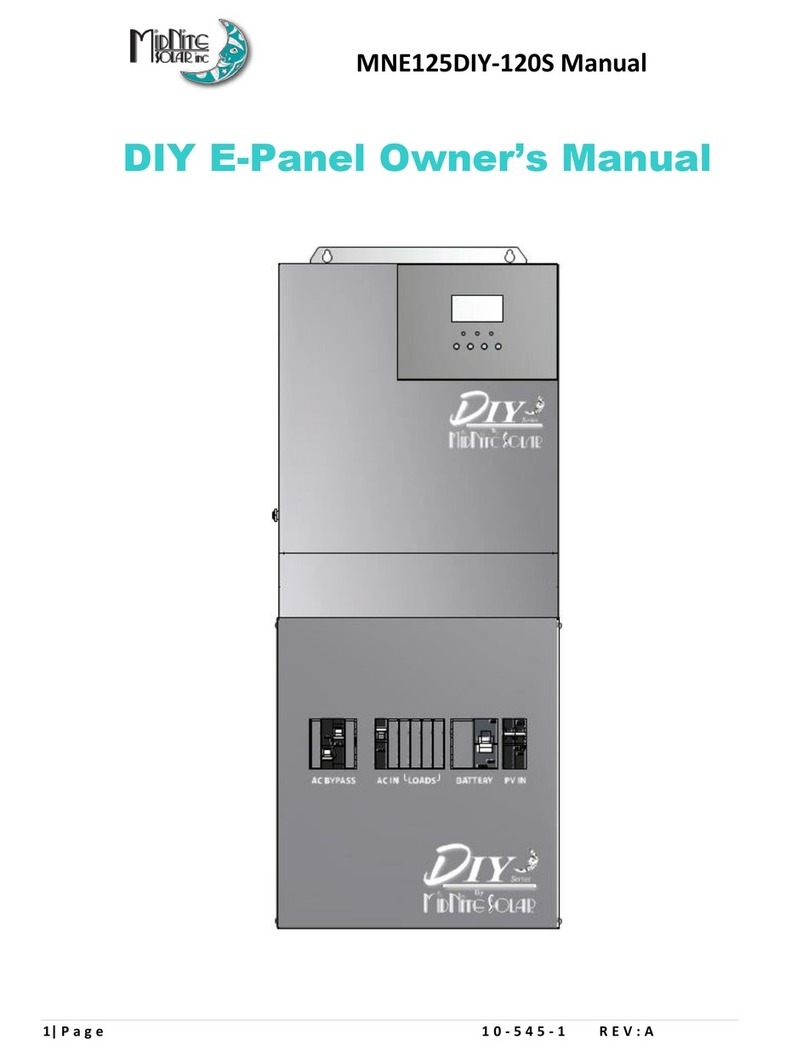 MidNite Solar DIY E-Panel owner's manual