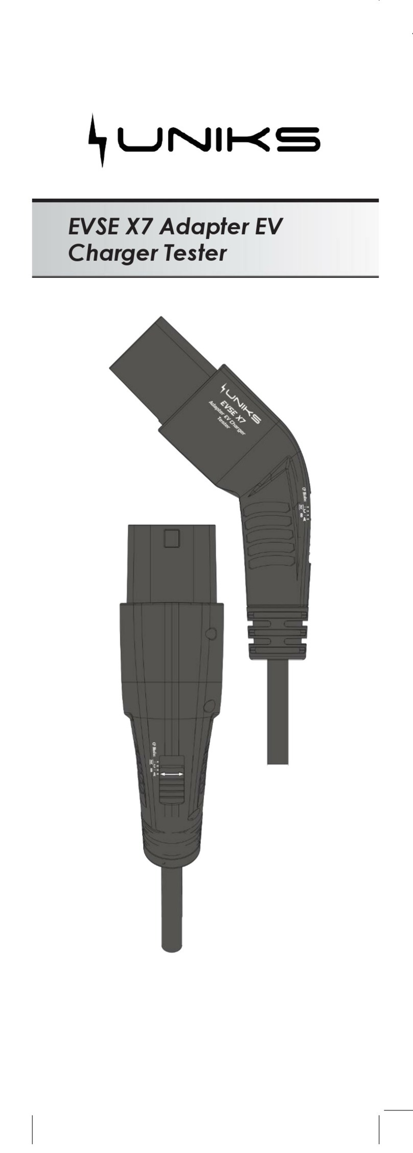 Uniks EVSE X7 quick start guide
