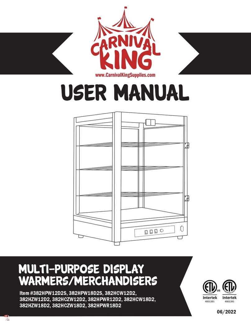 Carnival King 382HPW12D2S user manual