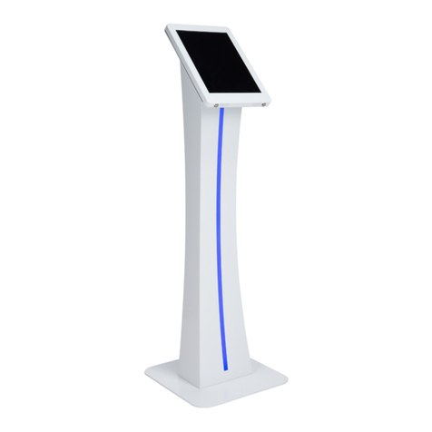 Displays2go Navigator IPEDGEWHT Assembly instructions