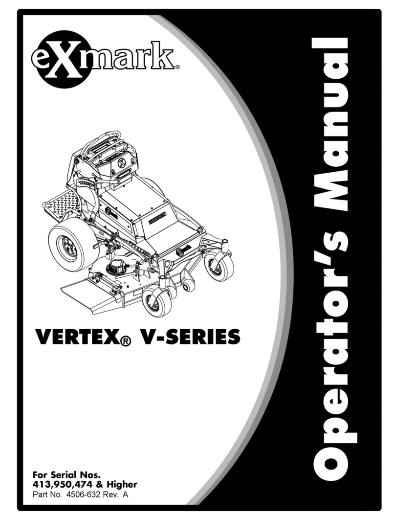 Exmark VERTEX V Series User manual