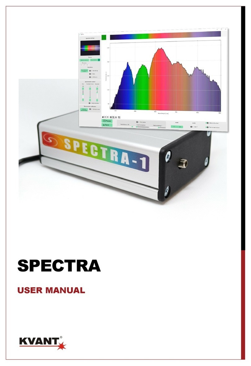 KVANT SPECTRA user manual