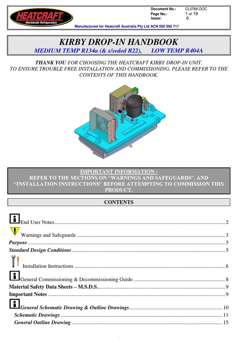 Heatcraft KIRBY DROP-IN Handbook