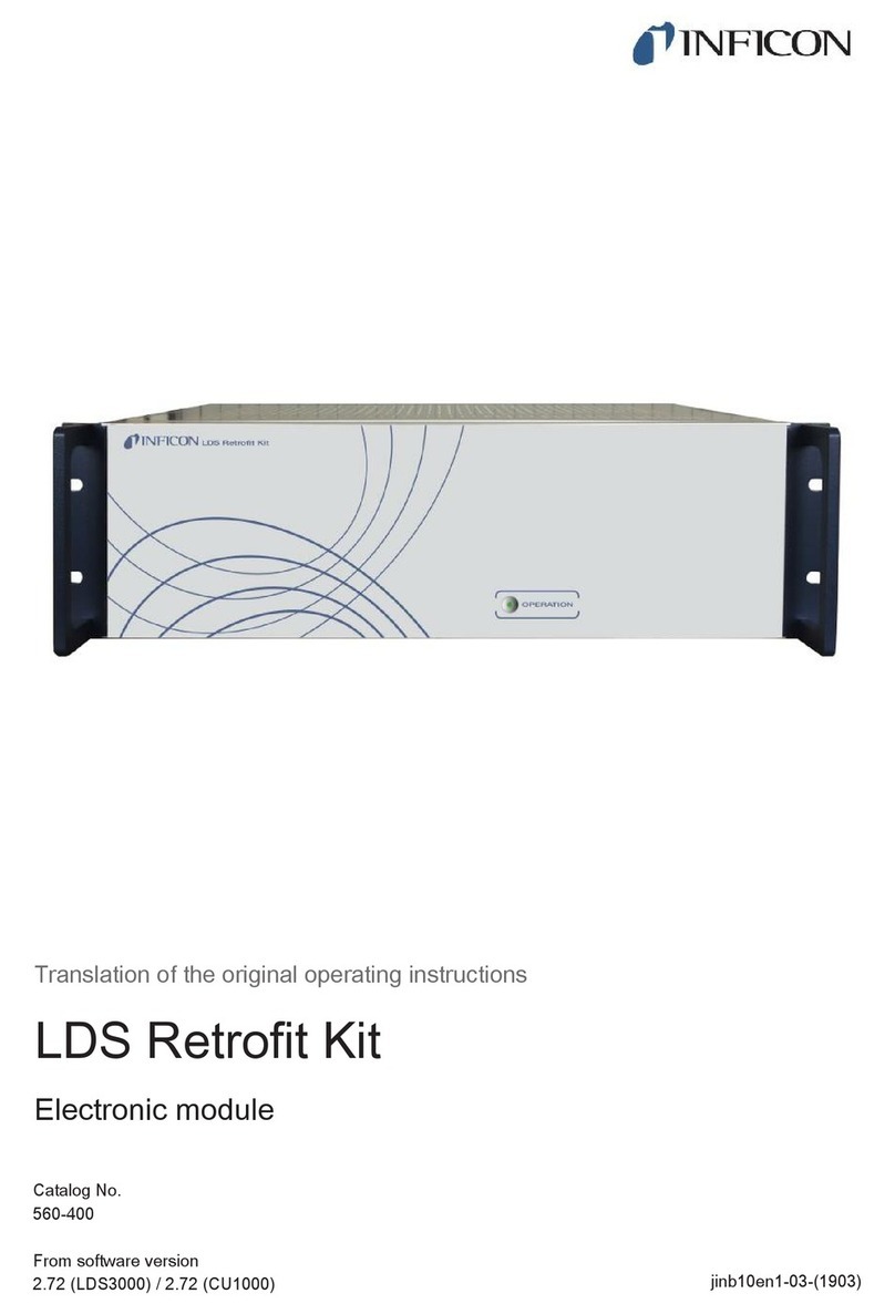 Inficon LDS Retrofit Kit Translation of the original operating instructions Inficon LDS Retrofit Kit Translation of the original operating instructions