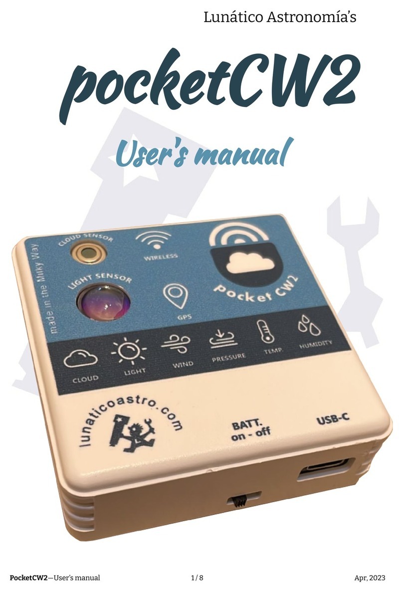 Lunatico PocketCW2 user manual