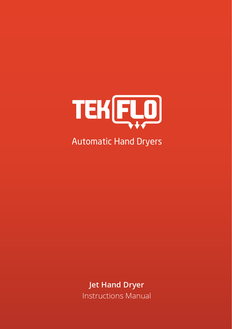 tekflo jet User manual