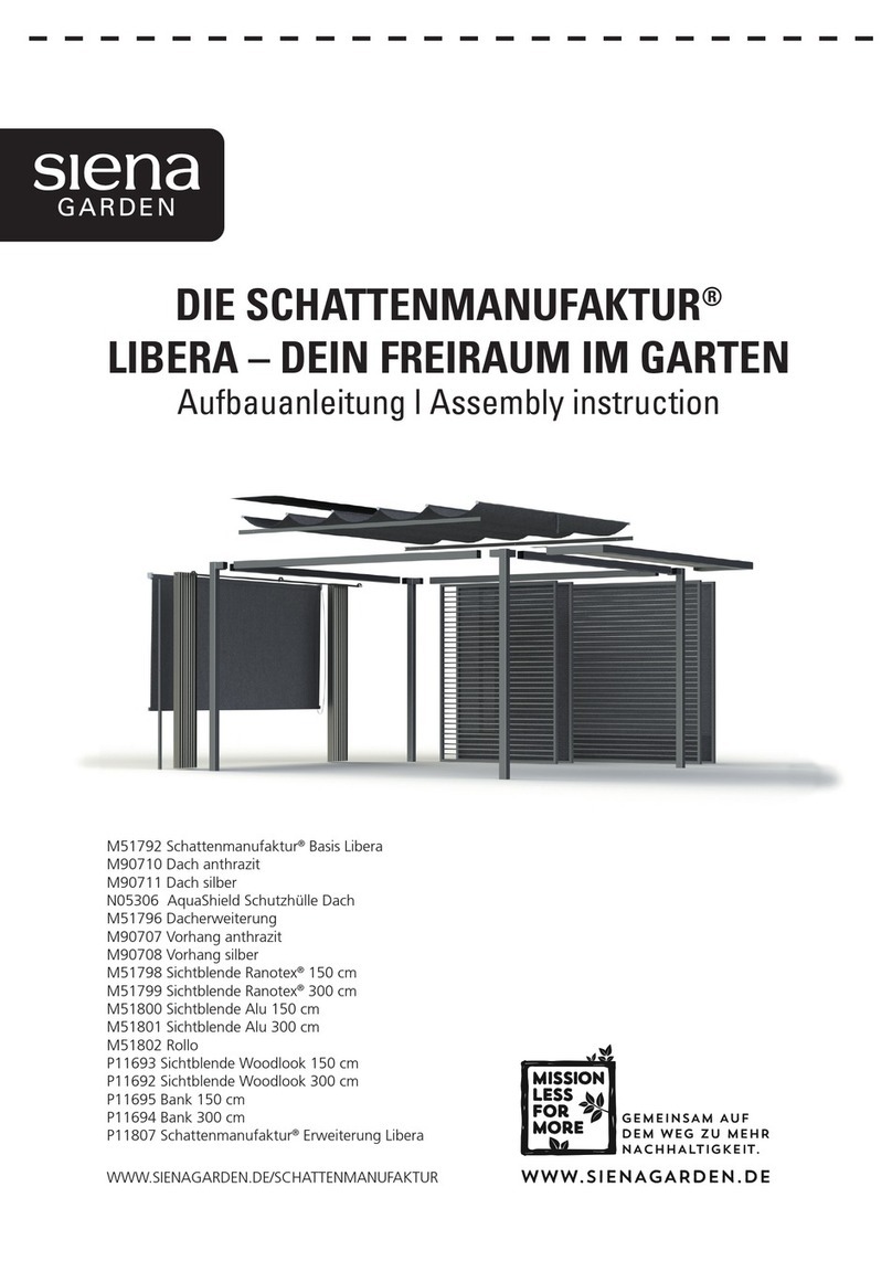 siena GARDEN M51792 Assembly instruction
