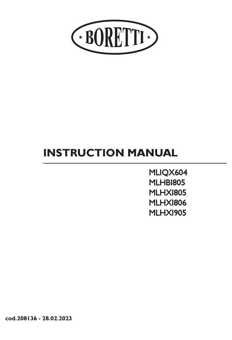 BORETTI MLIQX604 instruction manual BORETTI MLIQX604 instruction manual