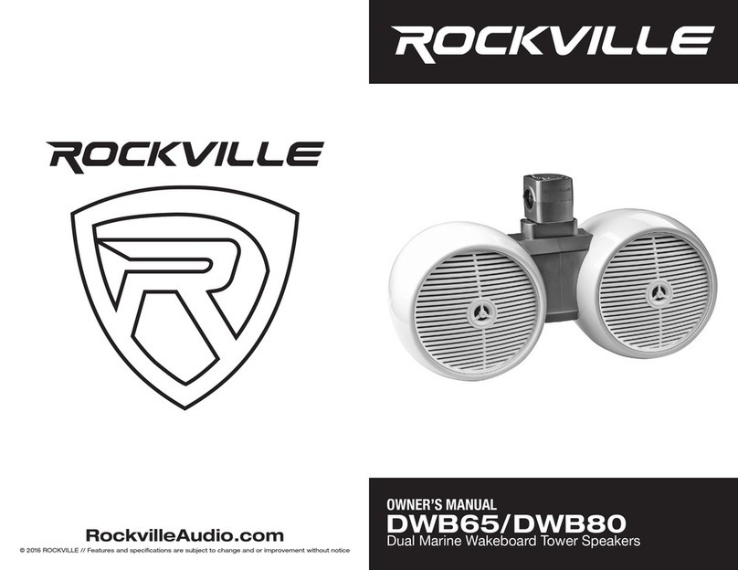 Rockville DWB65 owner's manual