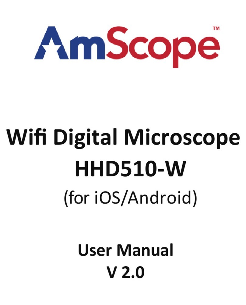 AmScope HHD510-W User manual