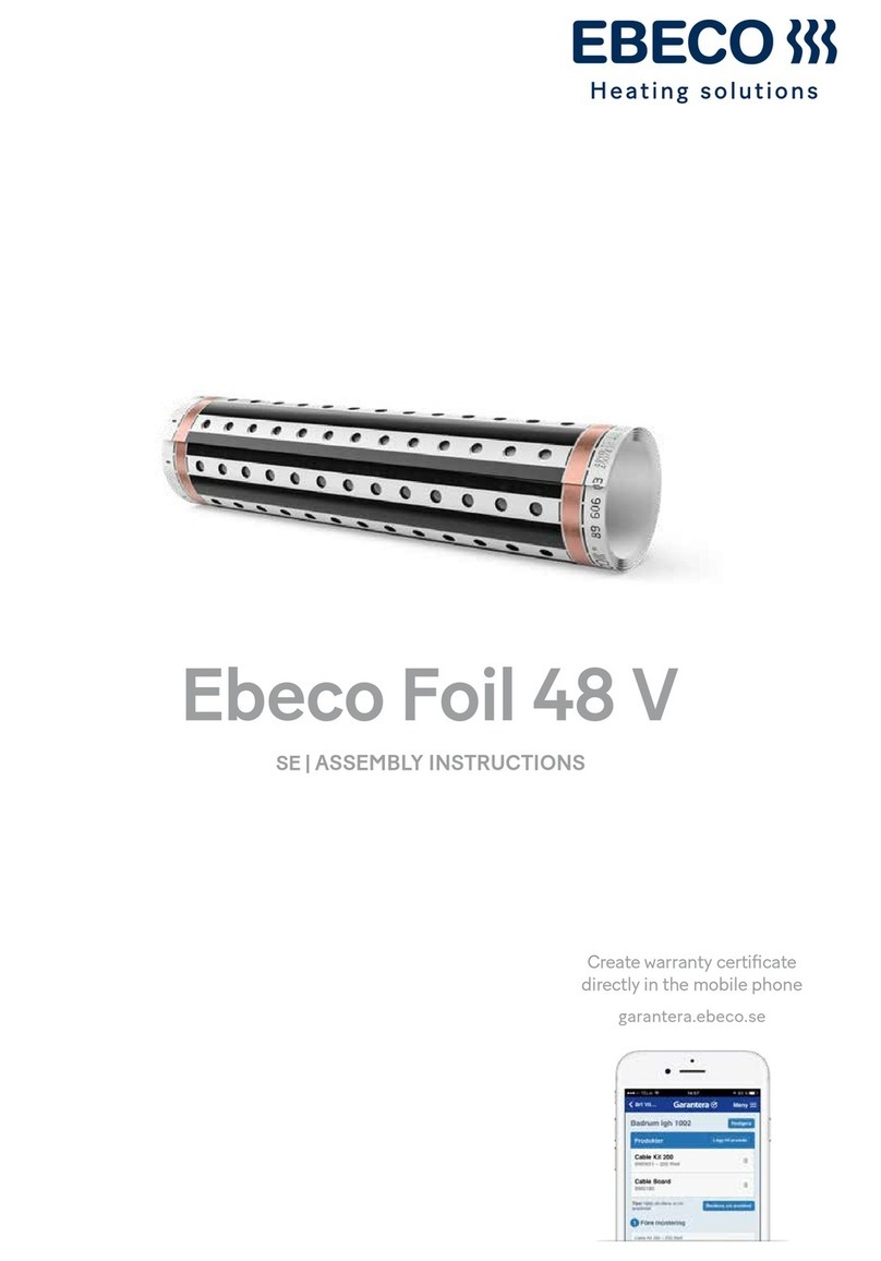 EBECO Foil 48 V Assembly instructions