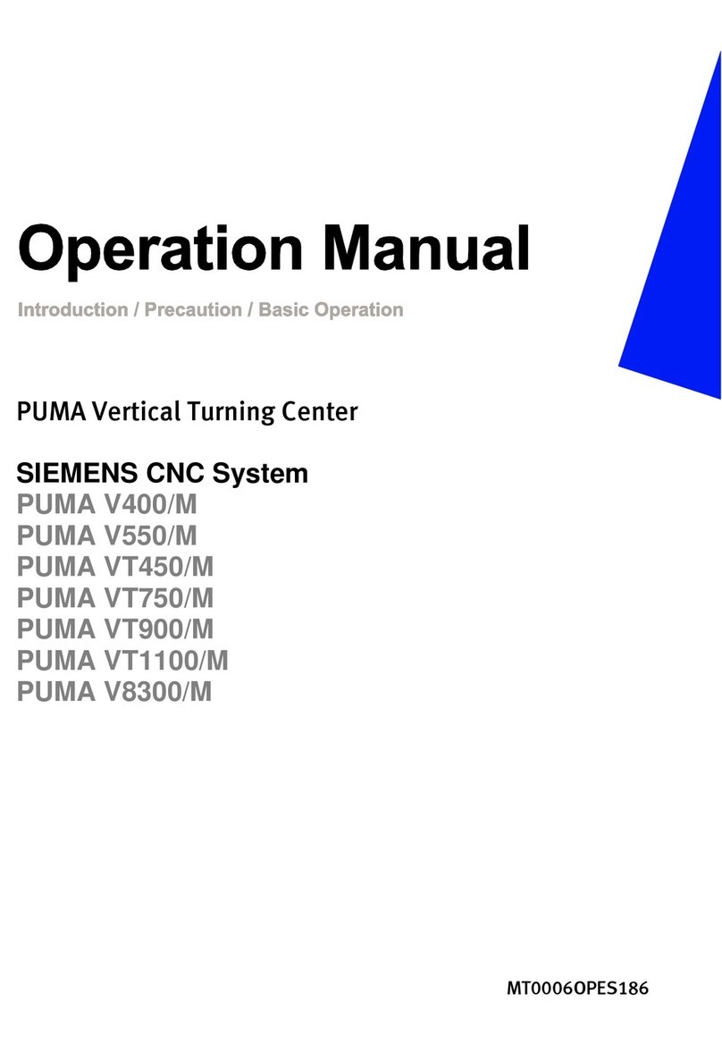 Siemens PUMA V400/M User manual Siemens PUMA V400/M User manual