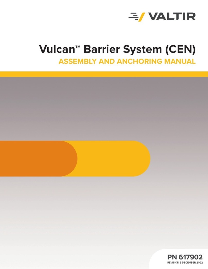 VALTIR Vulcan Barrier System CEN Assembly manual