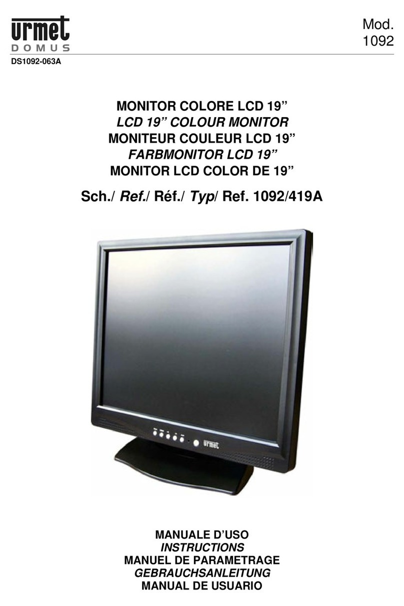 urmet domus 1092 User manual