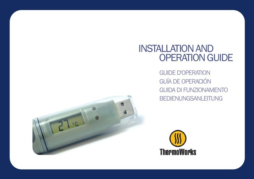 ThermoWorks TW-USB-1 Operating instructions