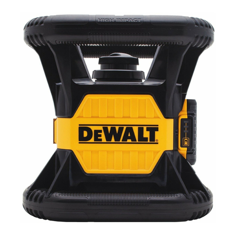 DeWalt DW074LR User manual