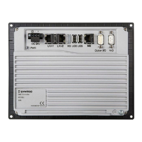 Syntec 22/220 Series Applications manual