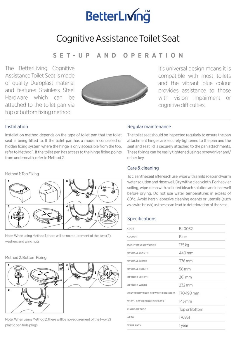BetterLiving BL0032 Manual instruction