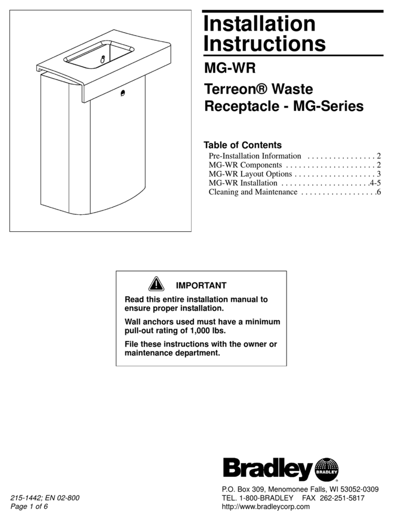 Bradley Terreon MG Series Product information sheet