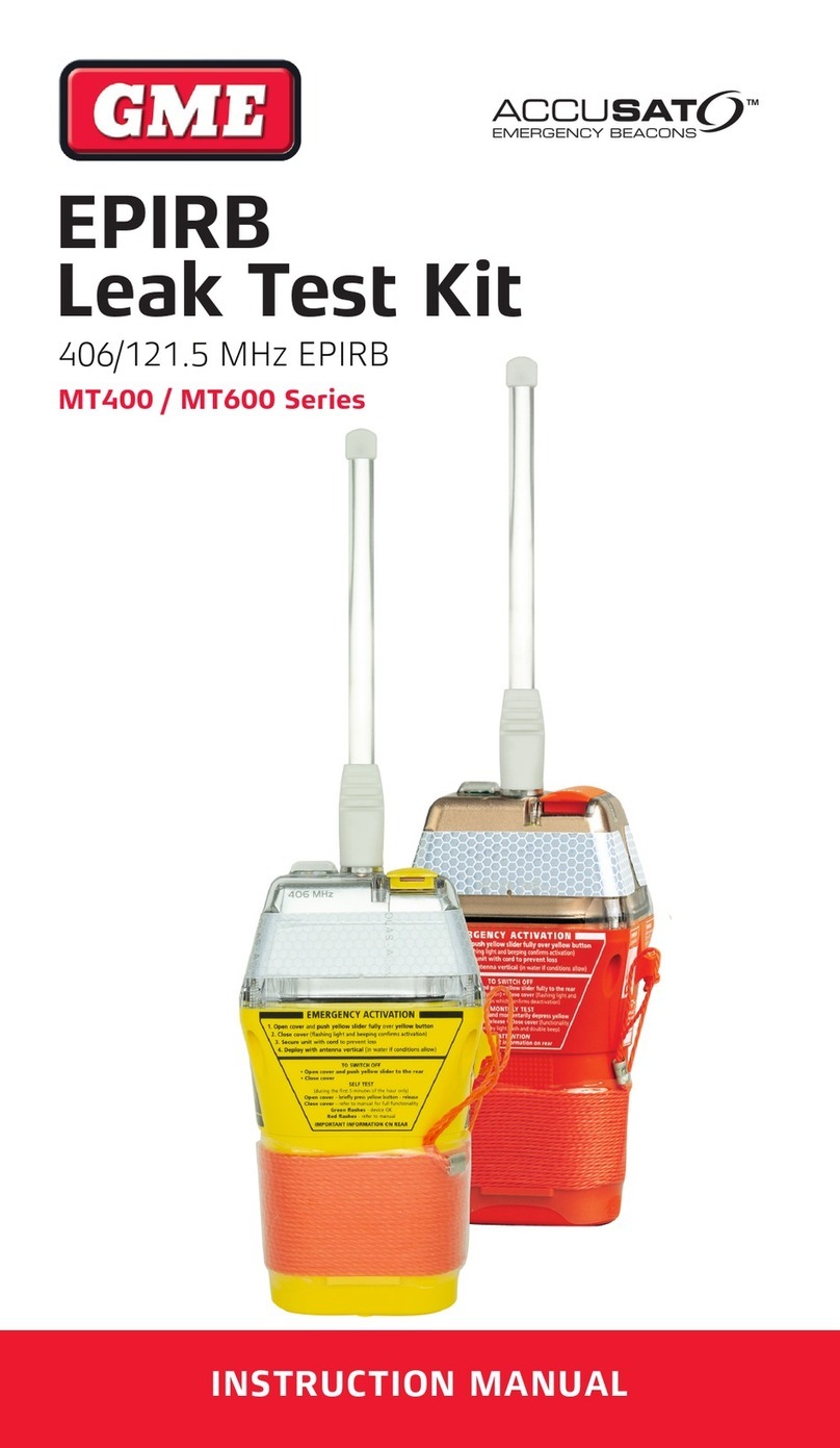 GME MT400 instruction manual