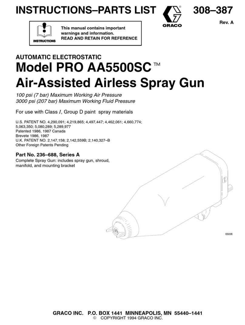 Graco PRO AA5500SC Datasheet