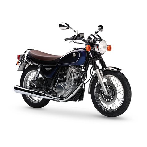 Yamaha SR400 2022 User manual