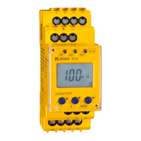Bender ISOMETER IR420-D6M quick start guide