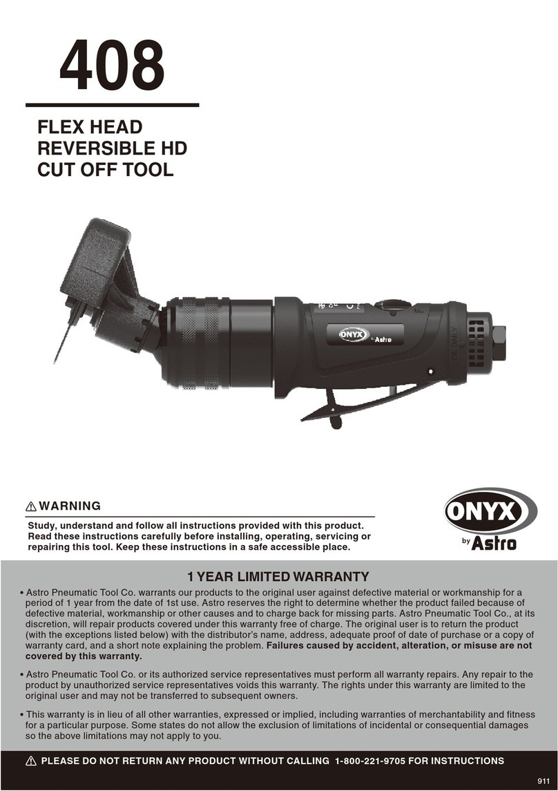 ASTRO ONYX 408 manual
