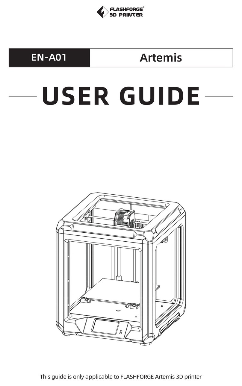 FLASHFORGE 3D PRINTER EN-A01 user guide
