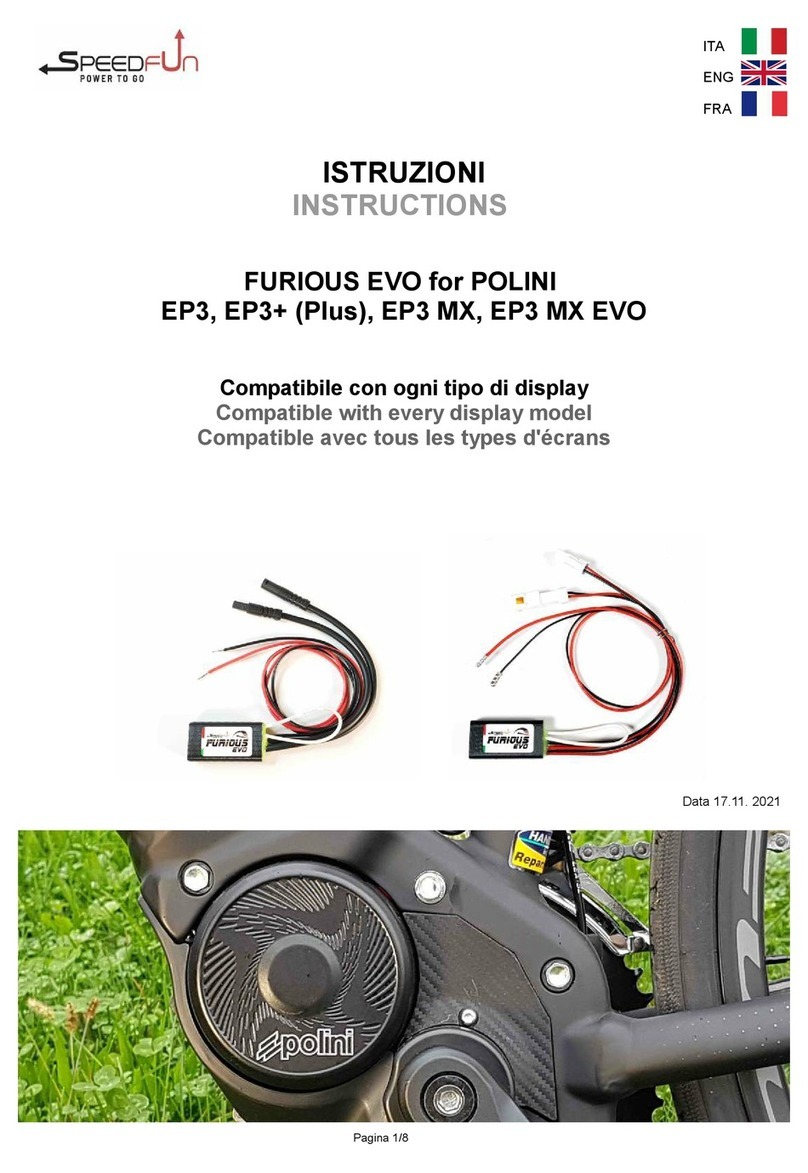 SpeedFun Furious Evo instructions