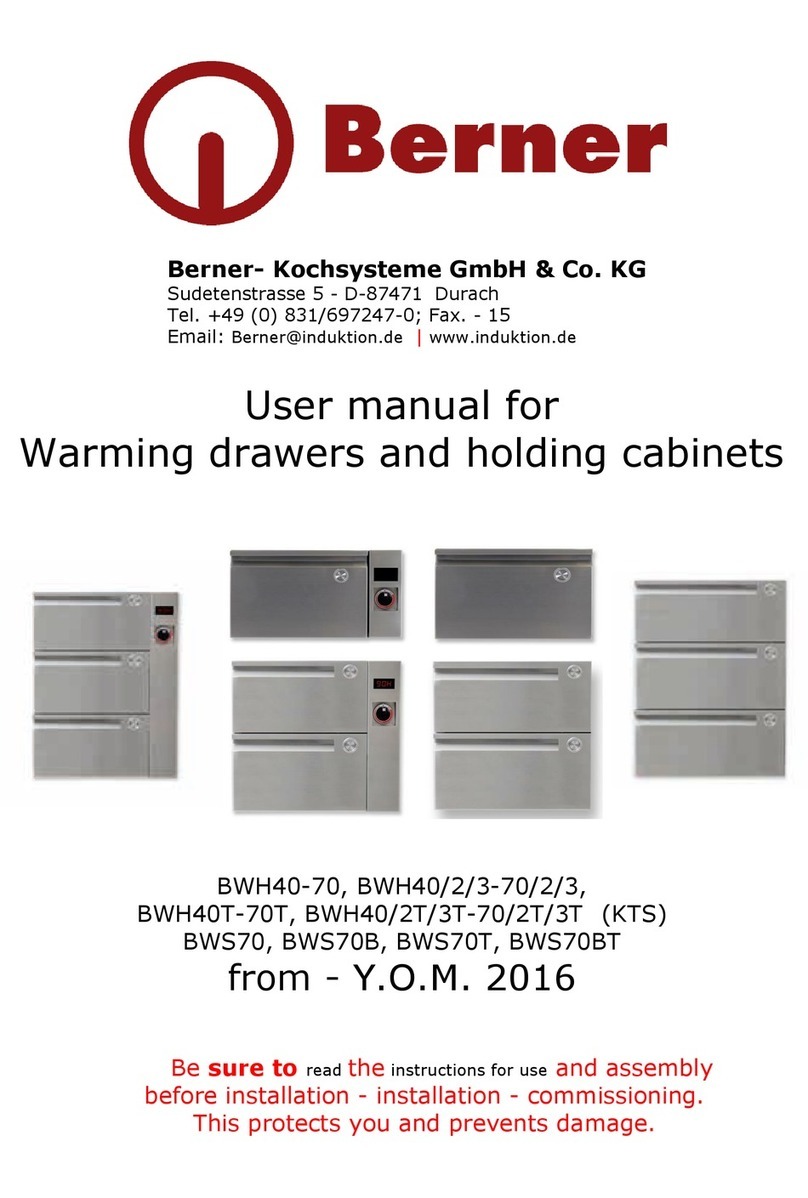 Berner BWH50 user manual Berner BWH50 user manual