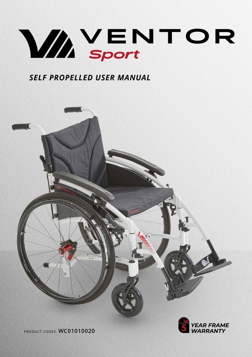 CareCo VENTIR Sport WC01010020 User manual