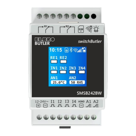 ELBRO switchButler SMSB242BW User manual