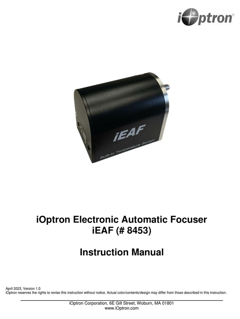 iOptron iEAF 8453 instruction manual