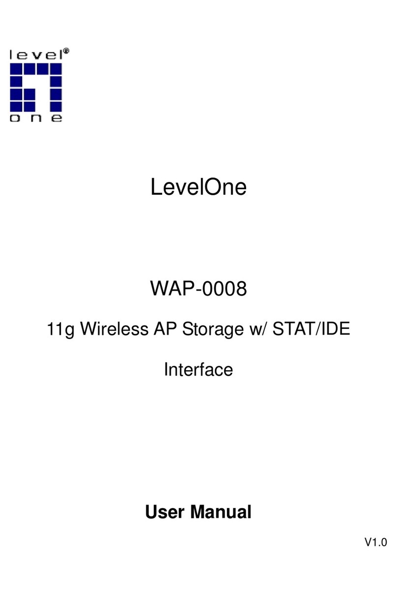 LevelOne WAP-0008 user manual