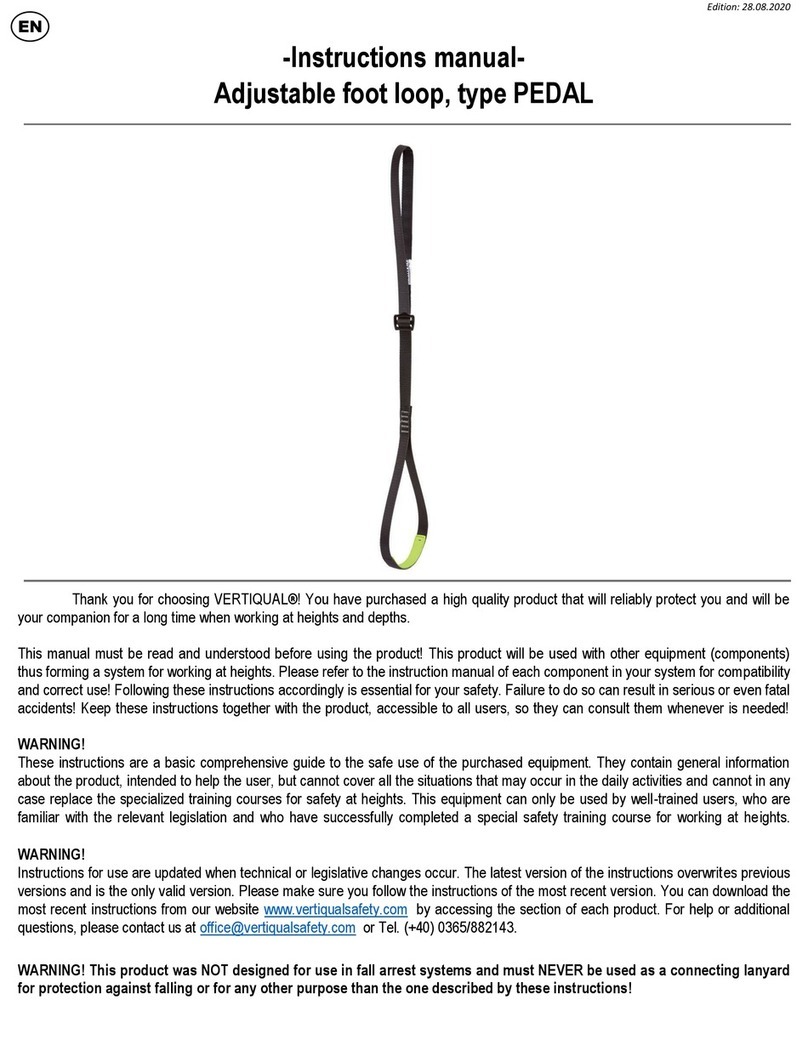 Vertiqual Engineering PEDAL User manual Vertiqual Engineering PEDAL User manual