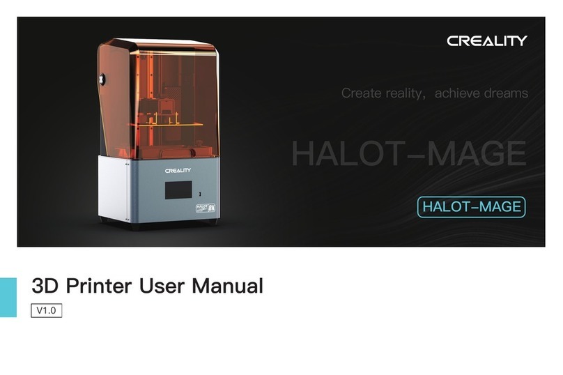 Creality HALOT-MAGE user manual