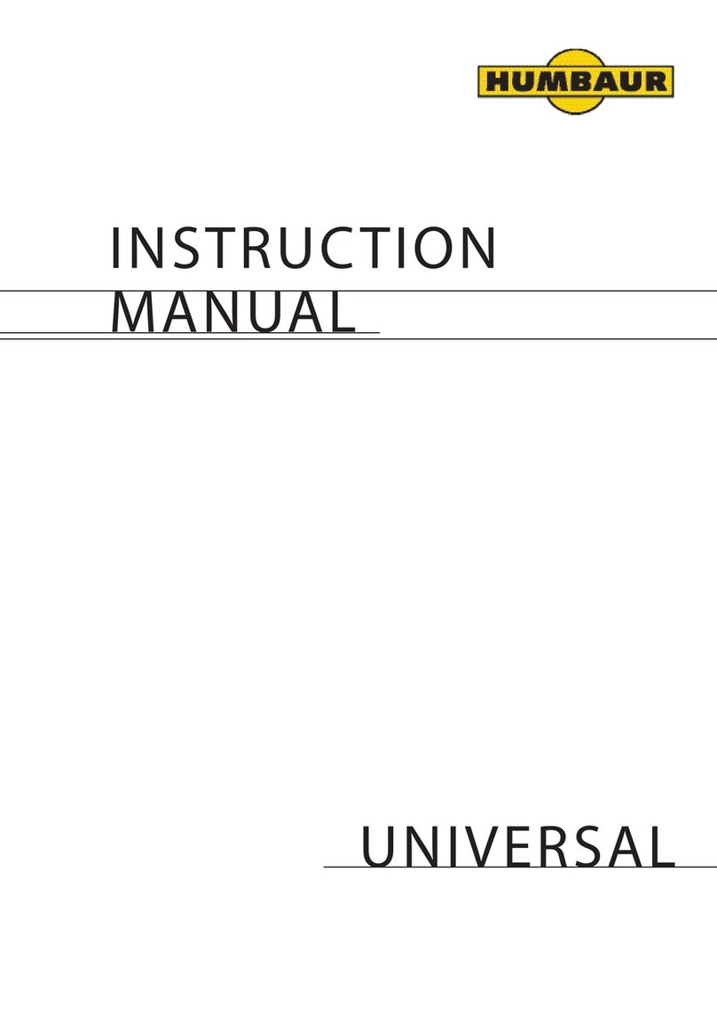 Humbaur UNIVERSAL instruction manual