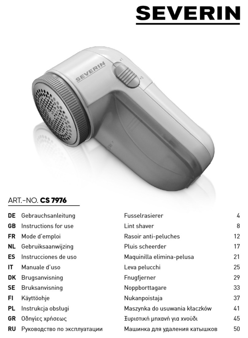 SEVERIN CS 7976 - Instructions for use