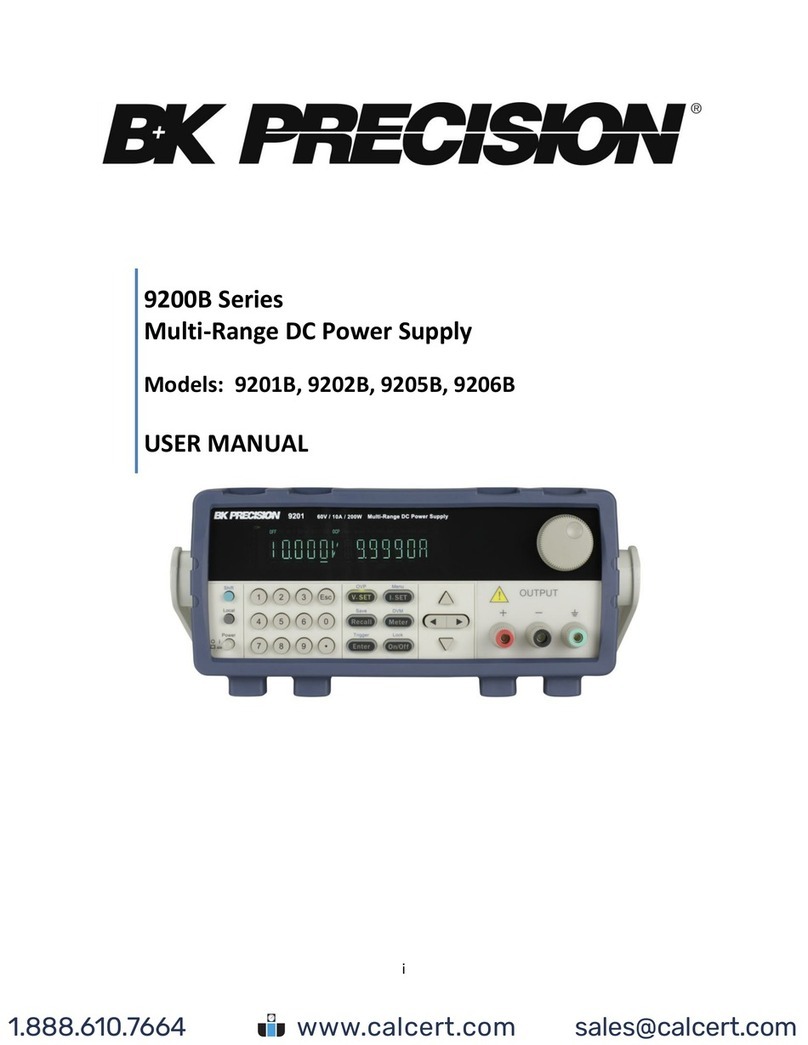 B+K precision 9200B Series User manual