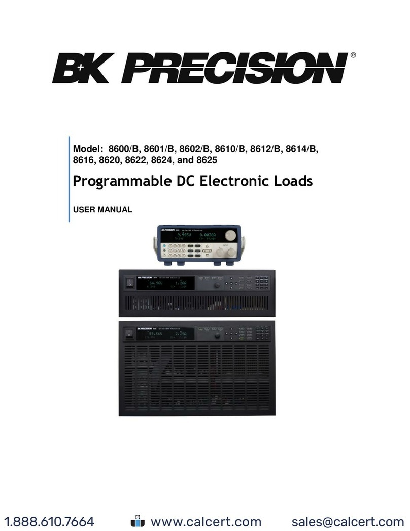B+K precision 8600/B user manual B+K precision 8600/B user manual