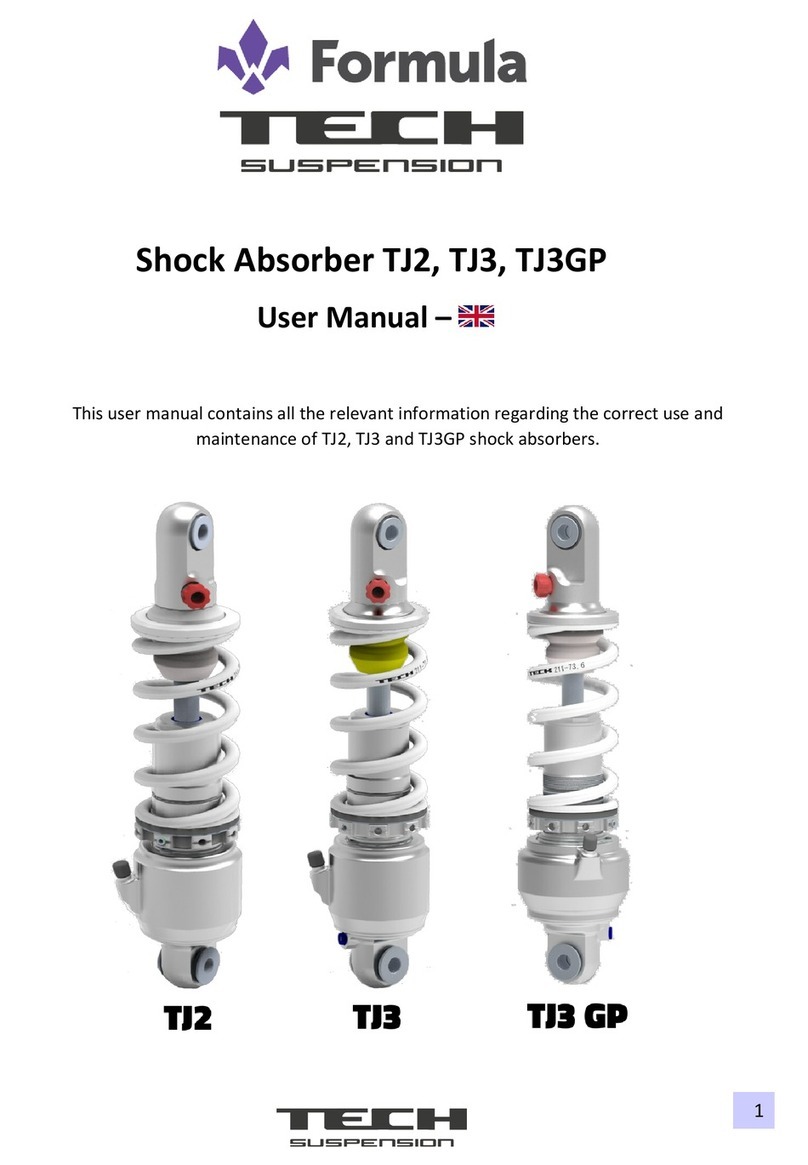 Formula TECH SUSPENSION TJ2 user manual