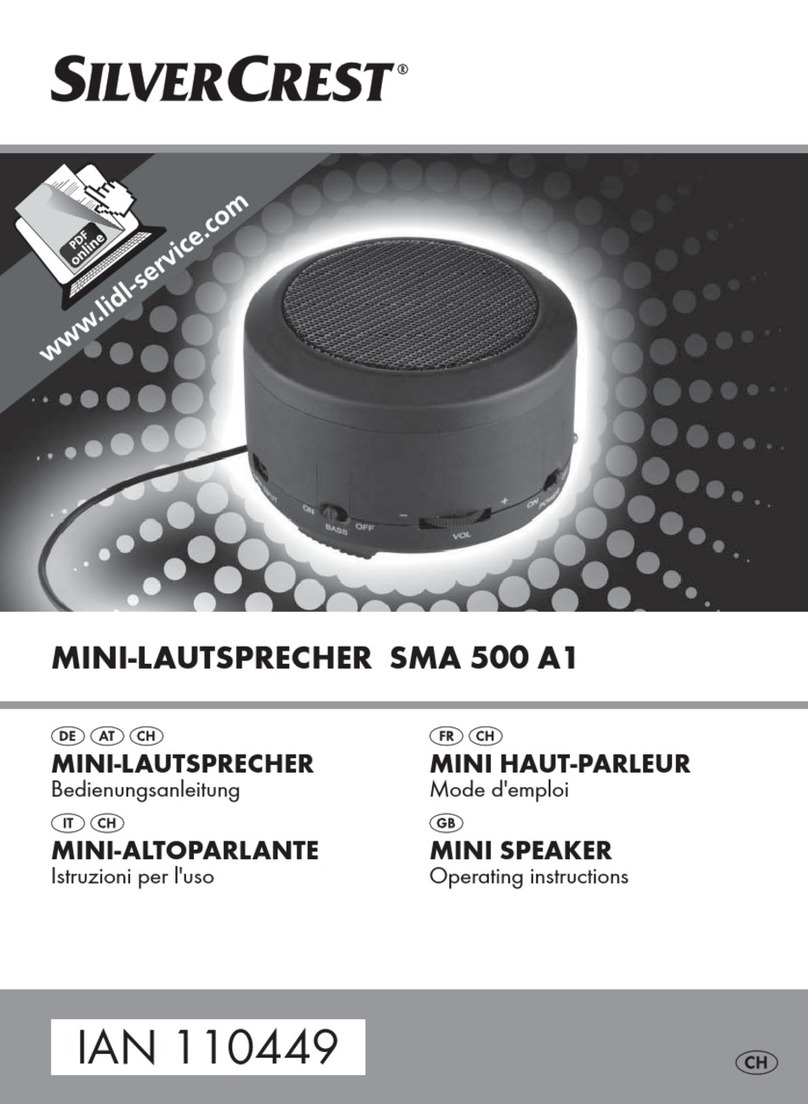 Silvercrest SMA 500 A1 User manual Silvercrest SMA 500 A1 User manual
