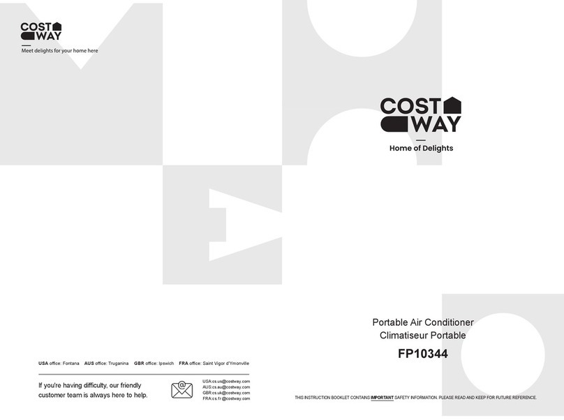 Costway FP10344 User manual