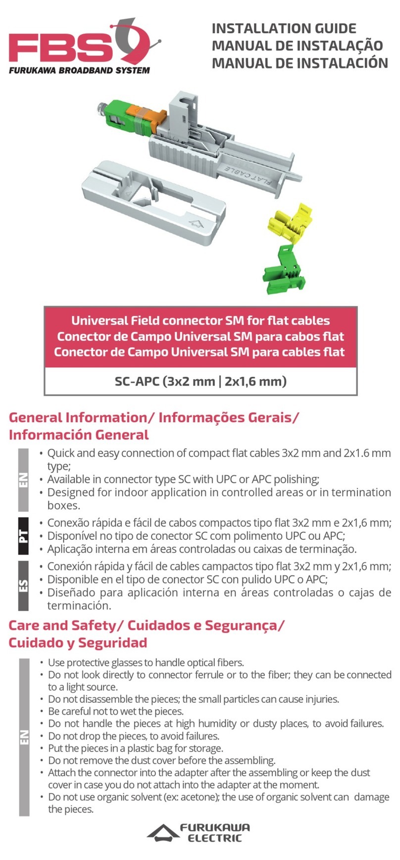 FBS SC-APC installation guide